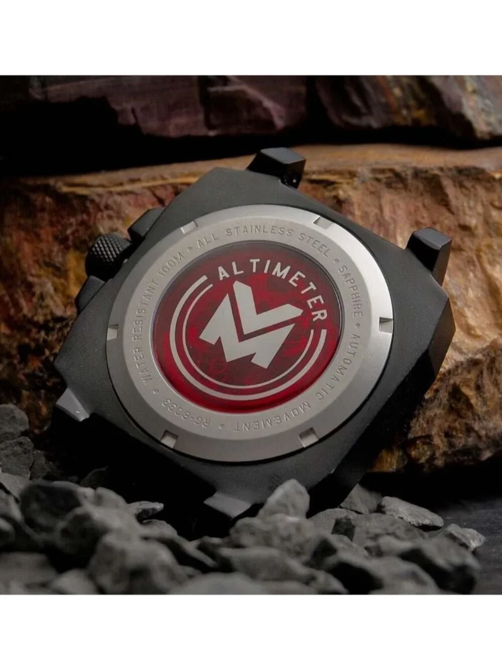 NWT Rgmt Altimeter Grey Dial Men's Watch